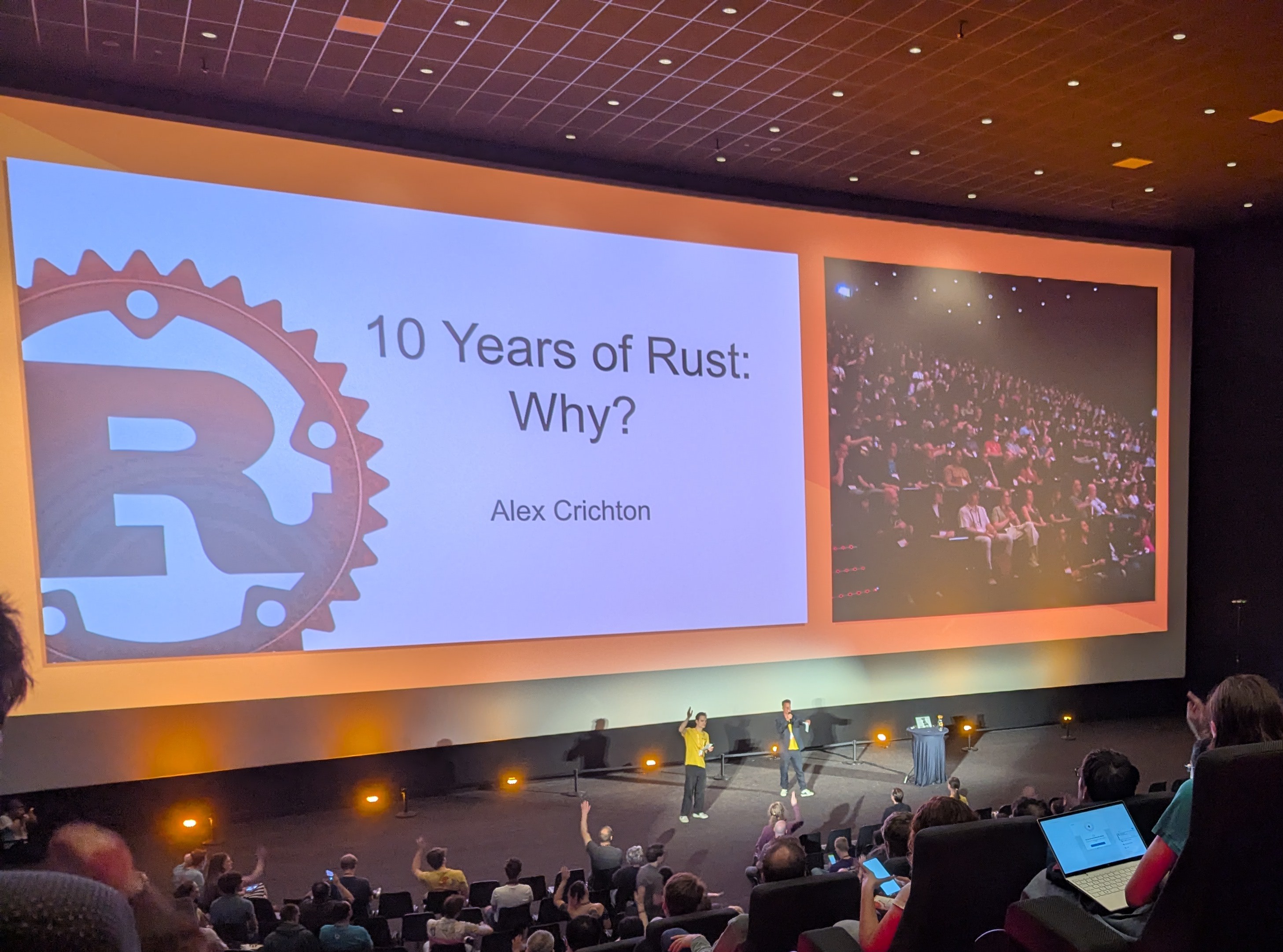 RustWeek 2025 promotional image or a relevant photo from the event